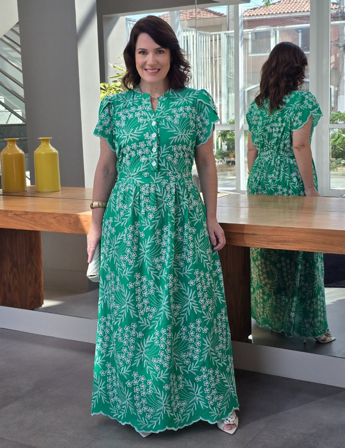 Vestido Longo Lasie Algodão