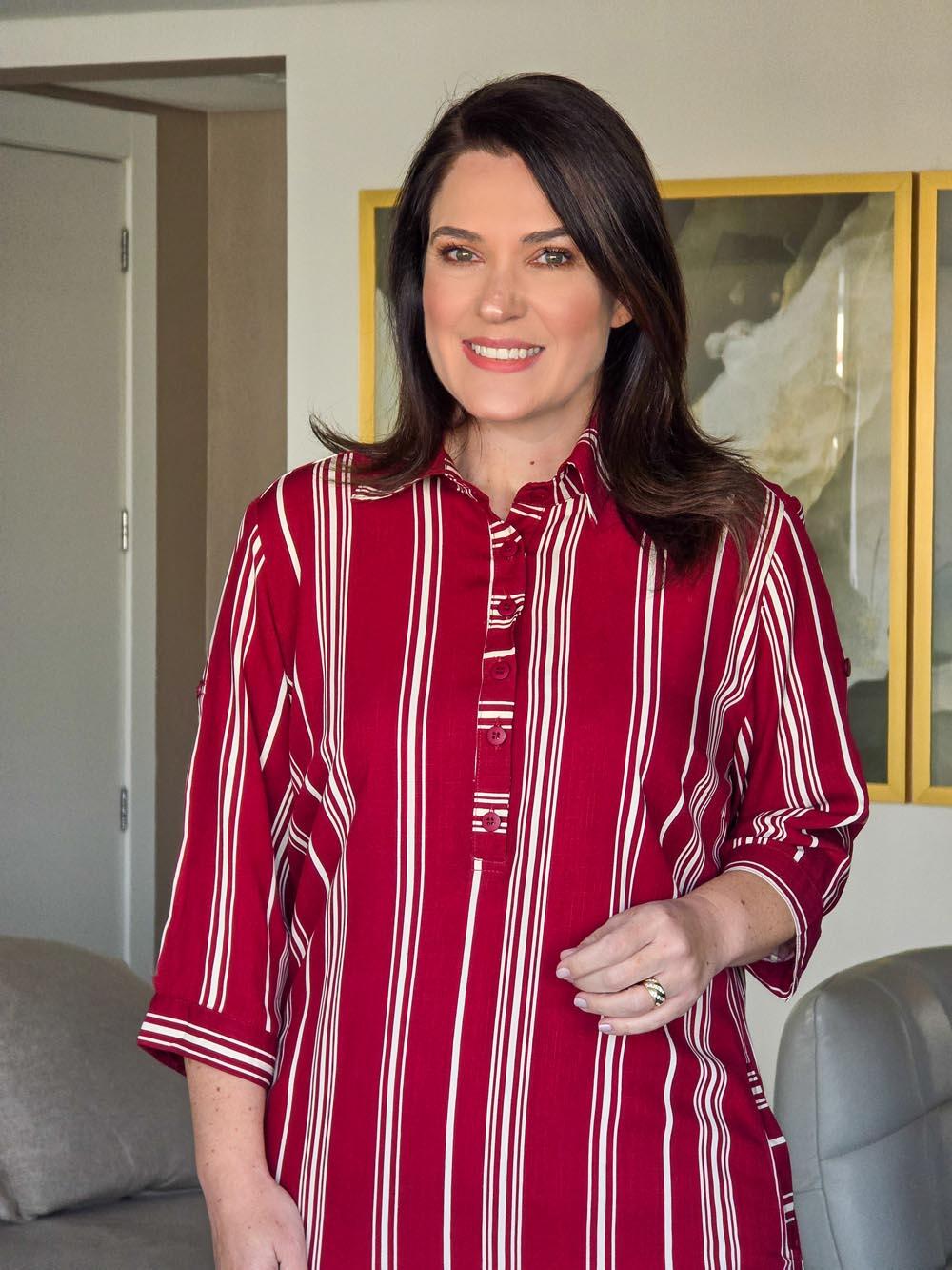 VESTIDO CHEMISE MANGA