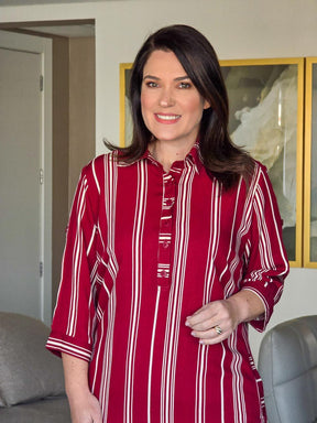 VESTIDO CHEMISE MANGA